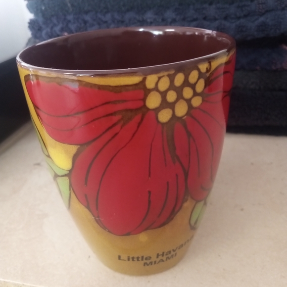 Little Havana Miami Vintage 8 oz Mug with spoon holder - Picture 2 of 5